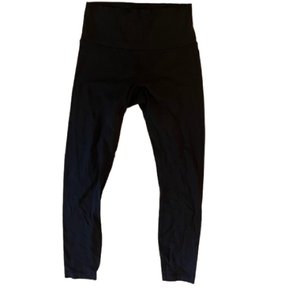 Lululemon Wunder Under Hi-Rise 7/8 Tight *Full-On Luon 25" Black 6 - Picture 5 of 7